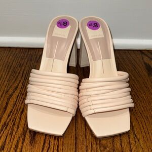 Dolce Vita Women's Blush Heeled Mules